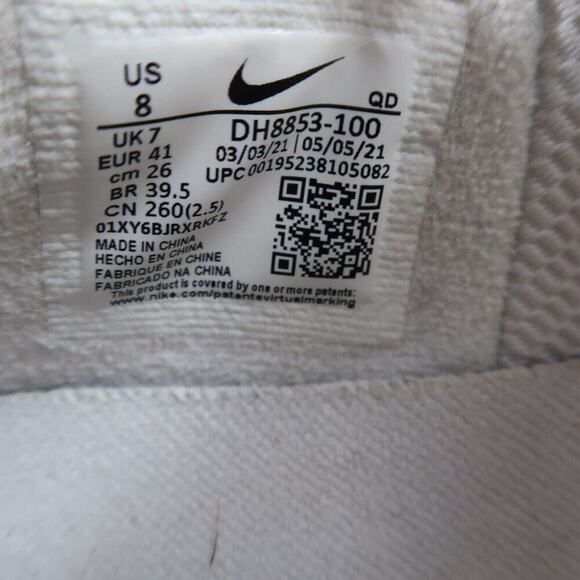 Nike Shoes Mens 8 Athletic Trainers Flex Run 2 Sneakers Sport Gym Active White main image 5